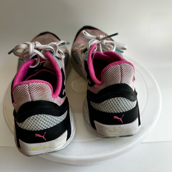 PUMA UltraRide Women's White/Pink Running Sneaker Sz 6.5 - Picture 3 of 8